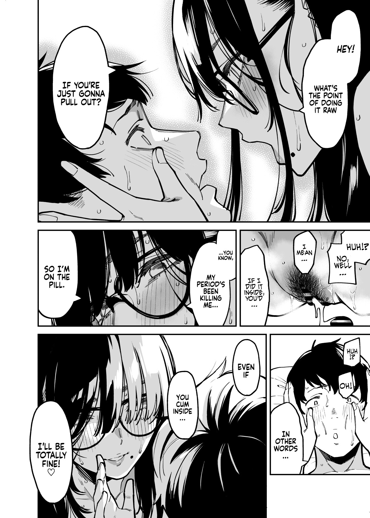 Hentai Manga Comic-Comforted by the Sloppy Girl Next Door-Read-36